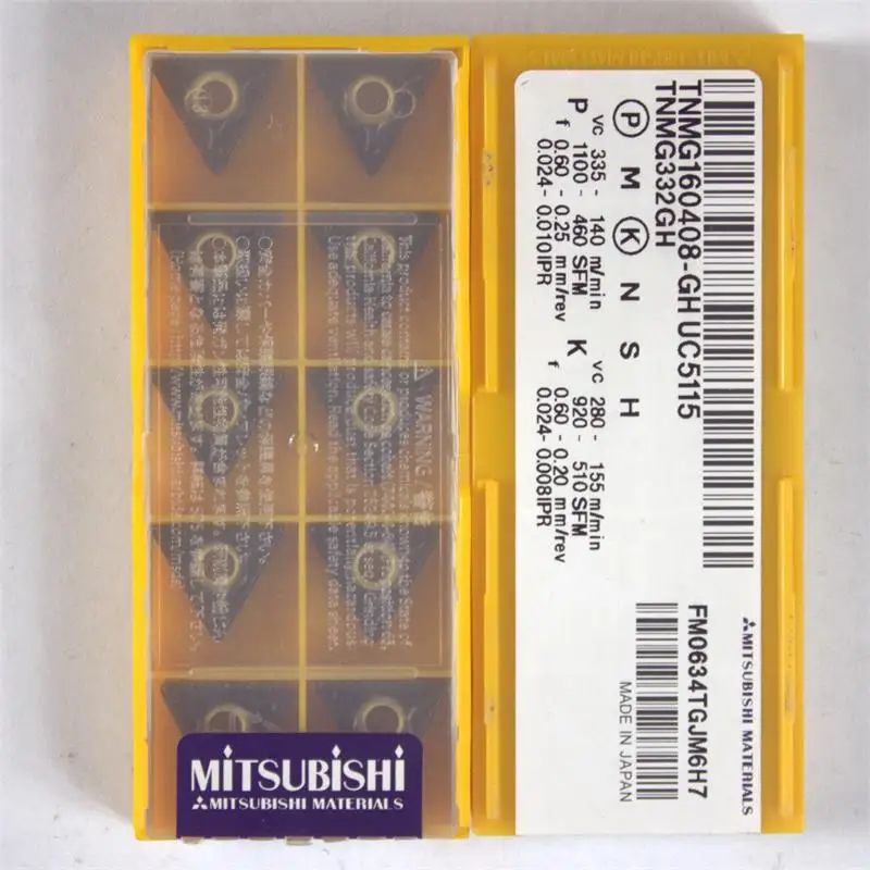 TNMG160408 GH UC5115 10 шт./лот оригинальные высококачественные токарные инструменты