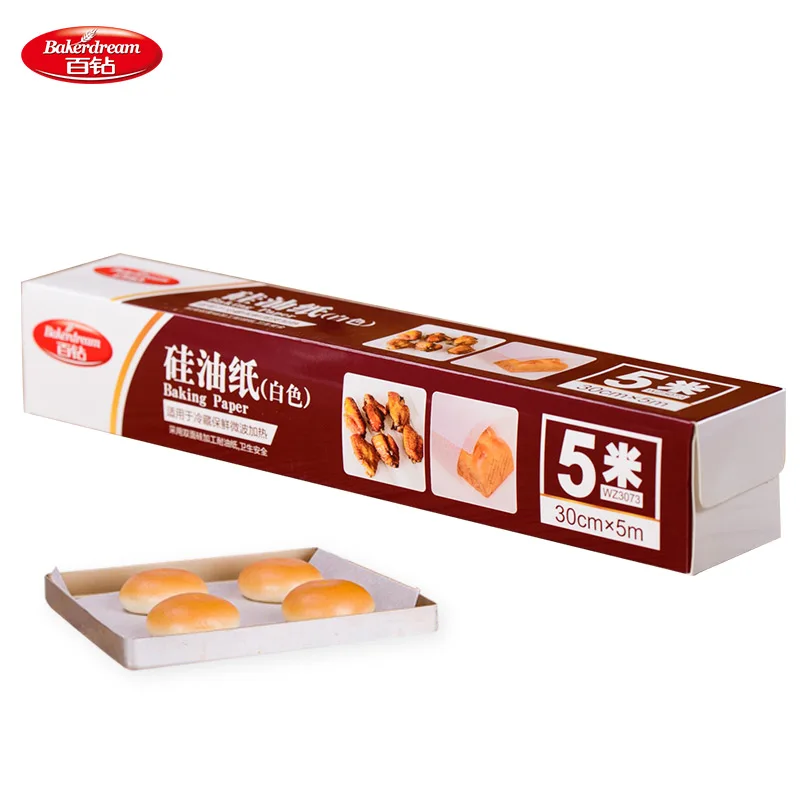 Bakerdream 1 шт 5 м рулон пергаментной бумаги для сковороды запекания в Печи Лайнер