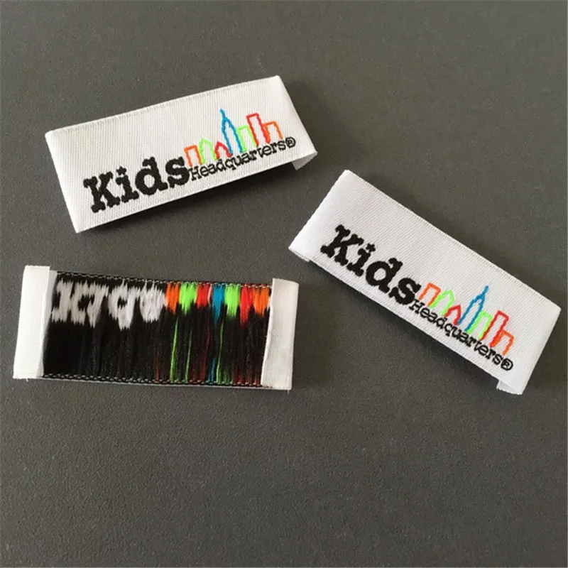 

Custom Woven Labels for Kids' Wearing
