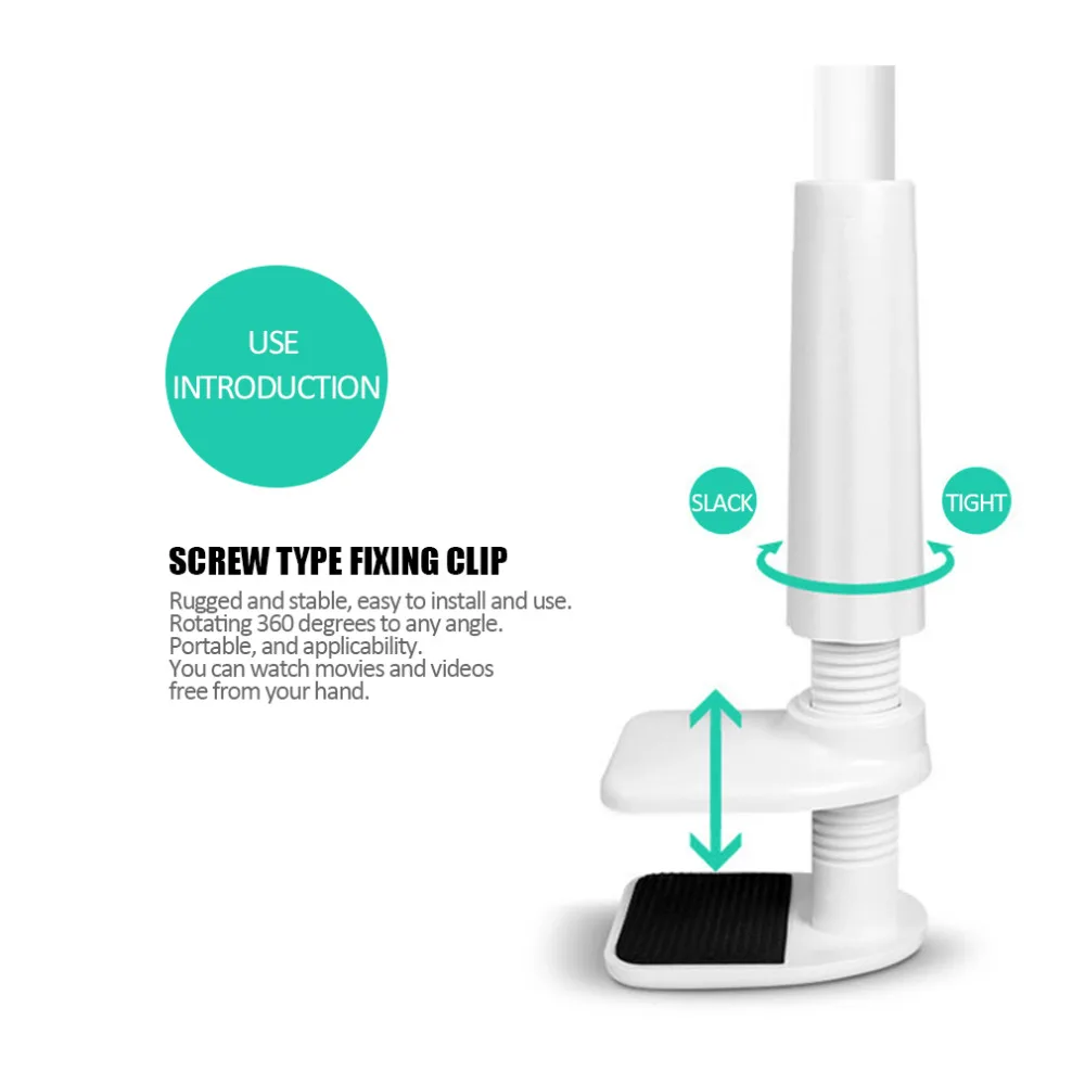 Подставка для настольного компьютера планшета ленивая 360 градусов Гибкая