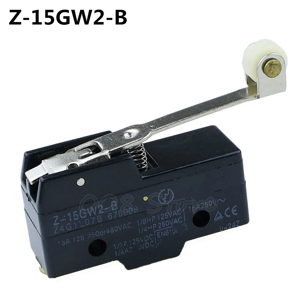 

1PCS Short Roller Hinge Normally Open/Close Micro Lever Limit Switch Z-15GW2-B