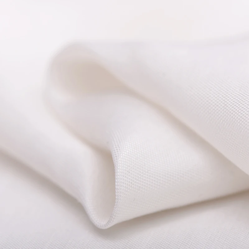 Деловая поездка 2021 белый тяжелый шелк сатин лен/Специальная текстура шелковых