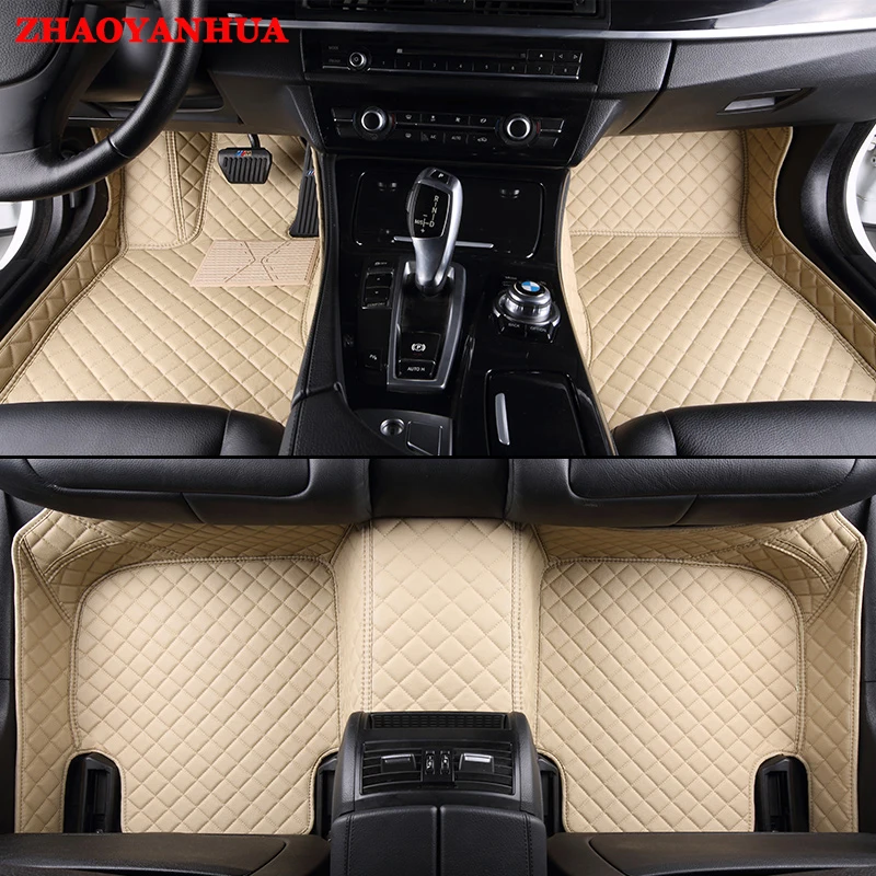 Zhaoyanhua 5D custom fit автомобильные коврики для Honda Accord Civic Город вариабельности