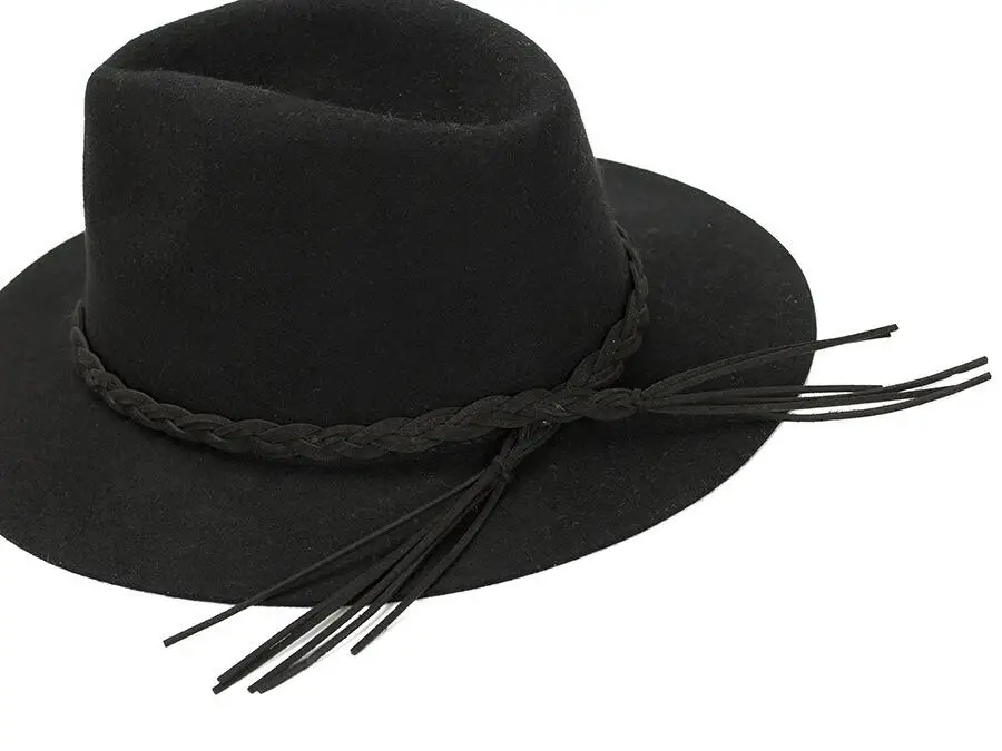 2016 new wool hats Classic fedora Jazz Bullfighting hat church woman toca masculina simple maison michel free shipping|maison michel|church hatshat