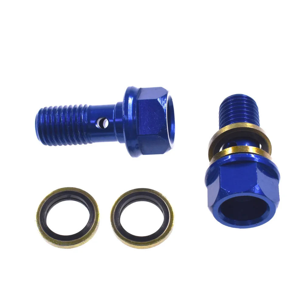 Сплав Тормозной муфты радиатора шланга болта адаптера M10 x 1 25|brake clutch|brake hose boltclutch