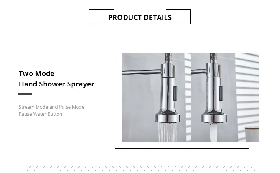 Хромированные краны с водяным фильтром, смесители для кухни, двойная ручка, смеситель на бортике, кран с поворотом на 360 градусов, функция очистки воды, кран