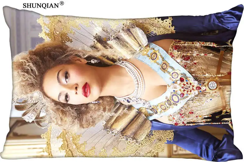 Фото Высококачественная наволочка Beyonce на заказ 45x35 см (с одной стороны) прямоугольная Высококачественная наволочка Beyonce на заказ 45x35 см (с одной стороны) прямоугольная