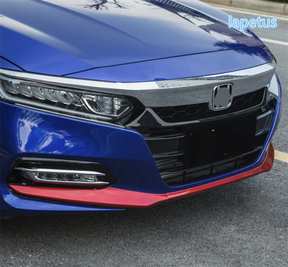 

Lapetus Front Face Hood Bottom Protection Bumper Decoration Frame Cover Trim 3 Pcs ABS Fit For Honda Accord 10th 2018 - 2021