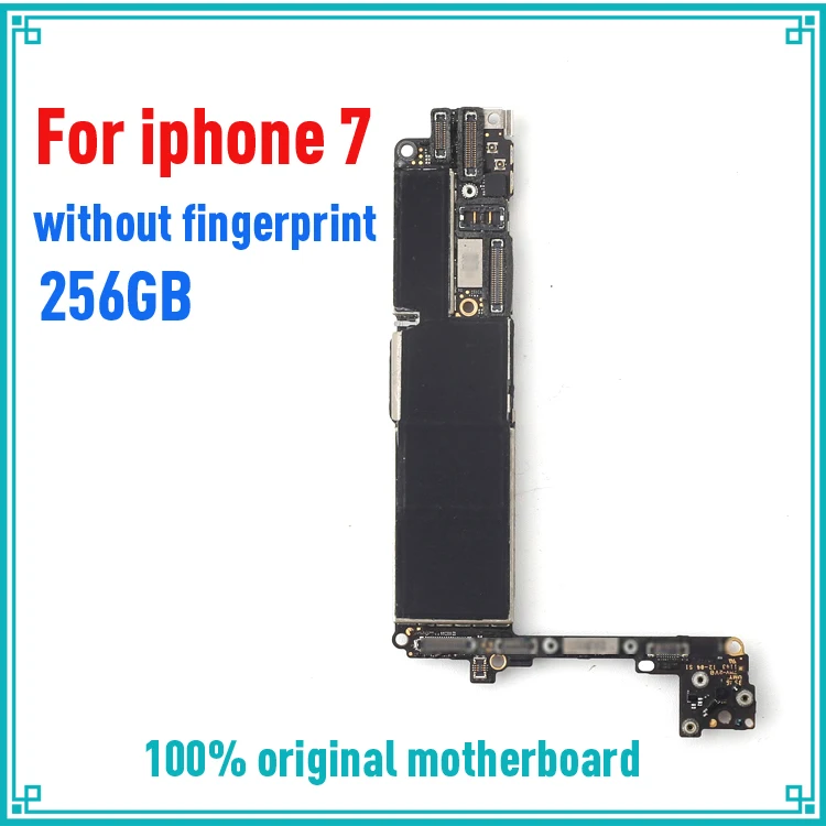 Без Touch ID для iphone 7 материнская плата с системой IOS 256 ГБ оригинальная