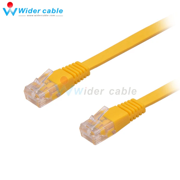 Желтый ПВХ 1 5 мм толщина 30AWG плоский CAT5E Ethernet Lan кабель м Cat 5e Прямая поставка|lan cable