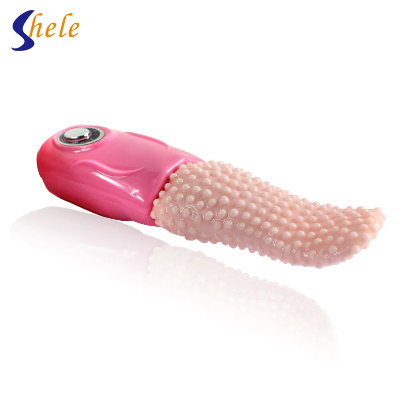 Водонепроницаемый Ультра-тихий Мини Вибрационный Язык Секс-Игрушки Клитор