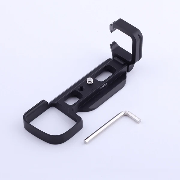 

Quick Release Vertical Shot L Plate Bracket Hand Grip for Sony A6000 Camera Arca Swiss Tripod