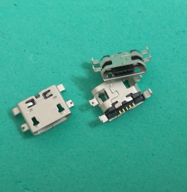 50 шт. micro usb зарядное устройство разъем для зарядки док-порт Alcatel One Touch POP C7 Dual 7040 7041