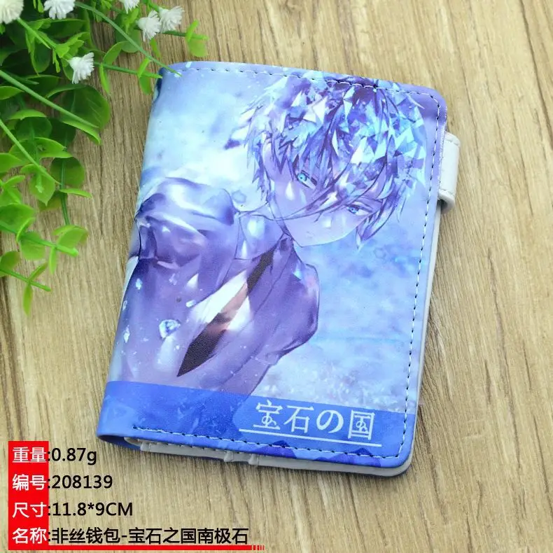 Houseki no Kuni Land of the Lustrous женские Брендовые мини Кошельки женские короткие портмоне кредитный держатель для карт
