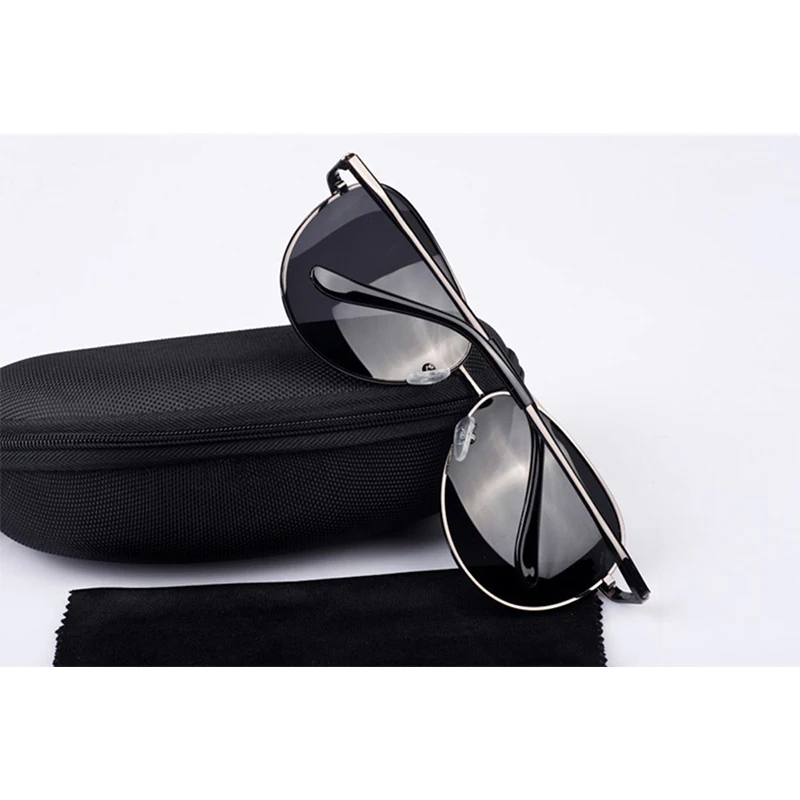 Мужские поляризационные солнцезащитные очки в винтажном стиле женские