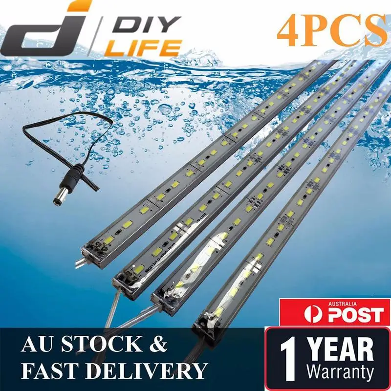 

Car Strip Lights DC 12V 4*5630 Waterproof DIY Camping Cabinet Car Boat Set Hard Light Bar Automotive Vehicle Lights