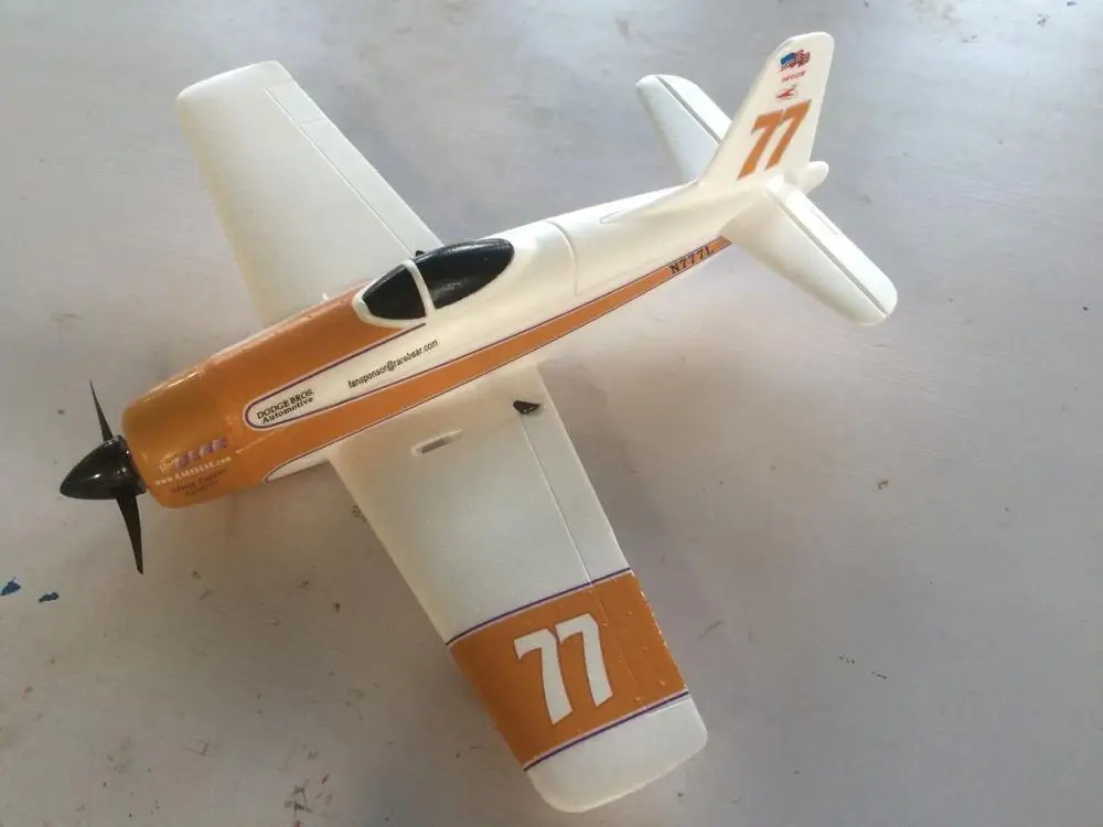 Микро RC Warbird редкий медведь пропеллер самолета|Радиоуправляемые самолеты| |