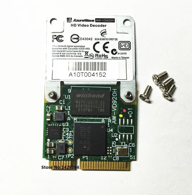 

New HD Card Decoder For Broadcom Crystal HD Decoder BCM70015 BCM970015 HD Crystal Hardware Decoder