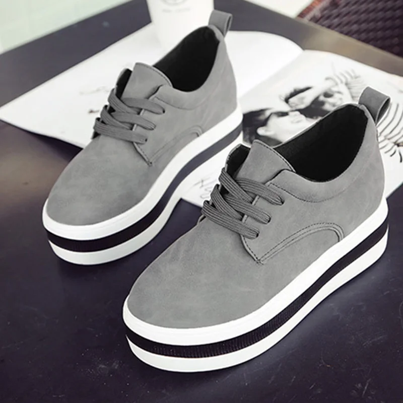 Обувь на толстой мягкой подошве женская обувь плоской дышащие женские кроссовки