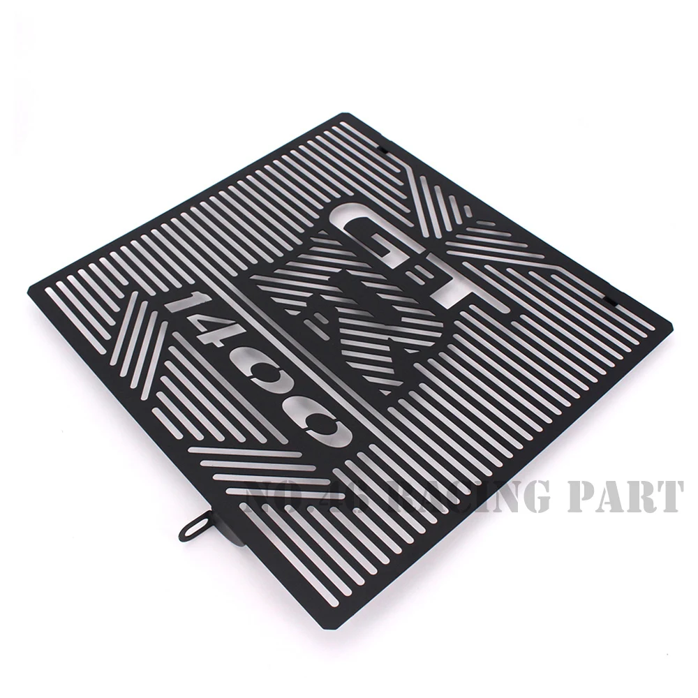 Черные аксессуары для мотоциклов Защита радиатора решетка гриля крышка Kawasaki GTR