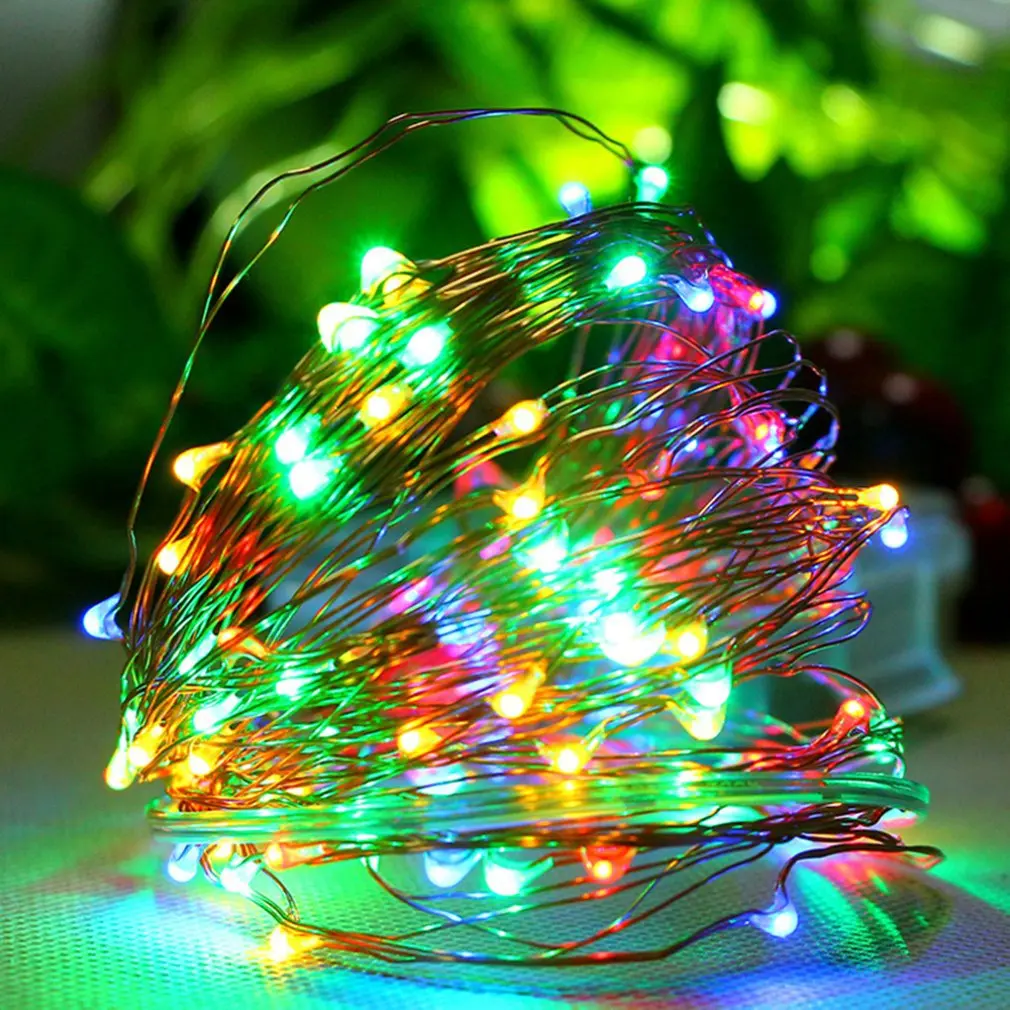 50LEDs Remote &amp Timer Outdoor Globe String Lights 8 Modes Battery Operated Copper Wire Fairy | Освещение