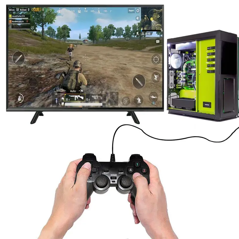 USB геймпад джойстик для PS3 Raspberry Pi PC Windows Android Linux Retroflag NESPI SUPERPi CASE проводной пульт