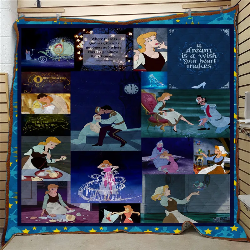 Square King Size Quilts Princess Edredones Acolchados Invierno Travel Blanket Travel Blanket Quilted Bedspread Drop Shipping