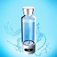 cloud cup newest rich hydrogen water electrolysis negative ion smart cup energy hydrogen rich water ionizer glass bottle pitcher