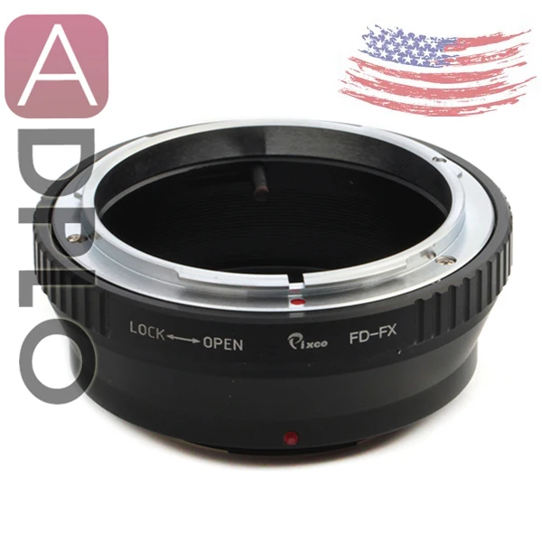 Адаптер объектива для Canon FD подходит камеры Fujifilm X | Электроника