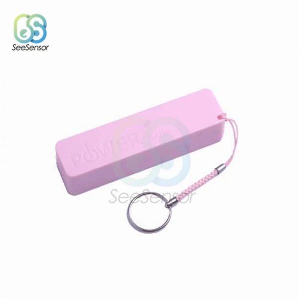 Pink Battery Case DIY Kit детектор металла Комплект Электронный комплект DC 3 V-5 V 60 мм Бесконтактный Сенсор модуль DIY электронные детали детектор металла - Цвет: Pink Battery Case