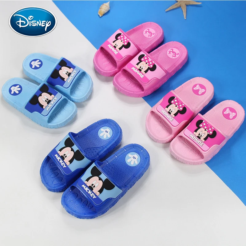 Disney/Новые летние детские сандалии и шлепанцы Мужские домашние Нескользящие