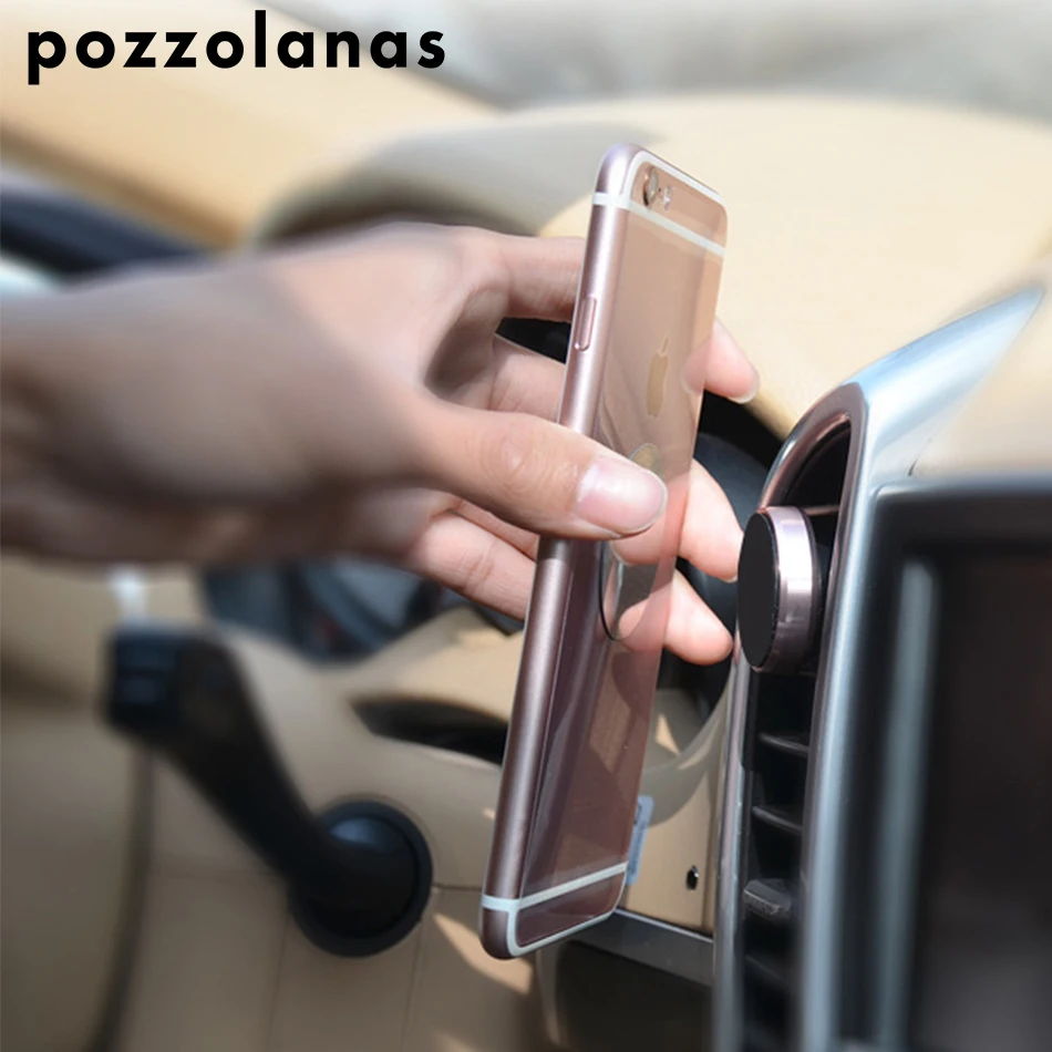 Pozzolanas Автомобильный держатель для телефона Магнитная подставка мобильного