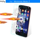 2 шт для закаленного стекла Motorola Moto Z защитная пленка стекло для Motorola Moto Z защитная пленка + набор для очистки Wolfsay