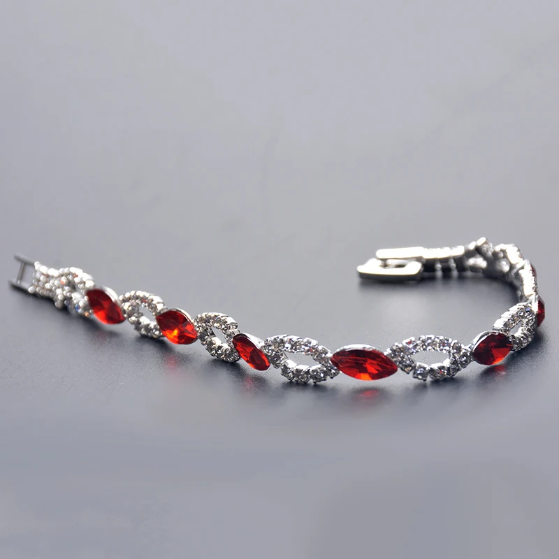 RACHEL VICHY Luxury beautiful shine full crystal zircon bridal bracelet wedding jewelry Zircon women SH8284 | Украшения и