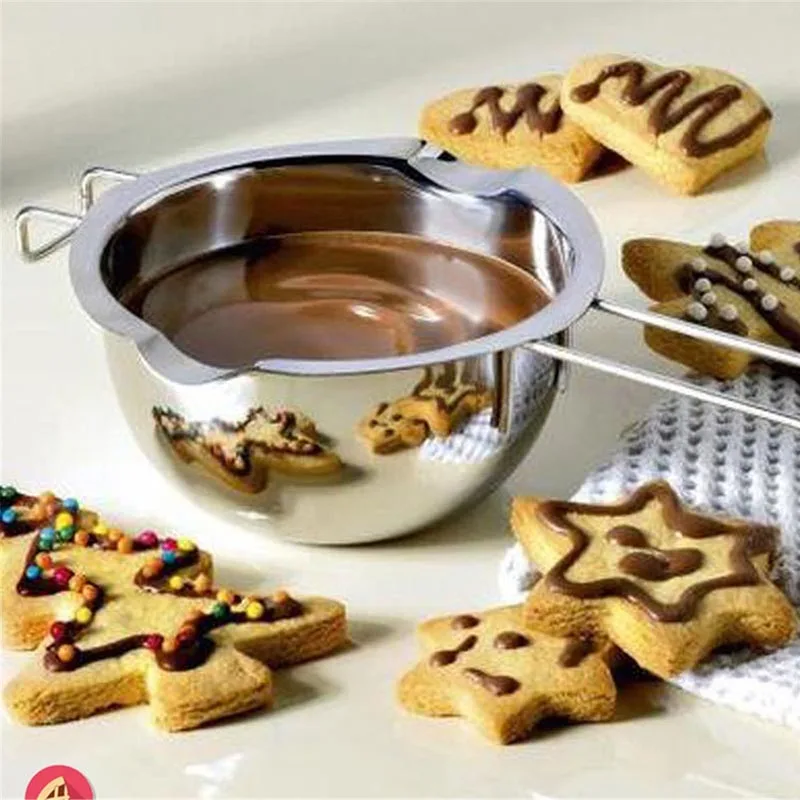 Новый Нержавеющая сталь нагреватель 304 шоколад плавления горшок выпечки