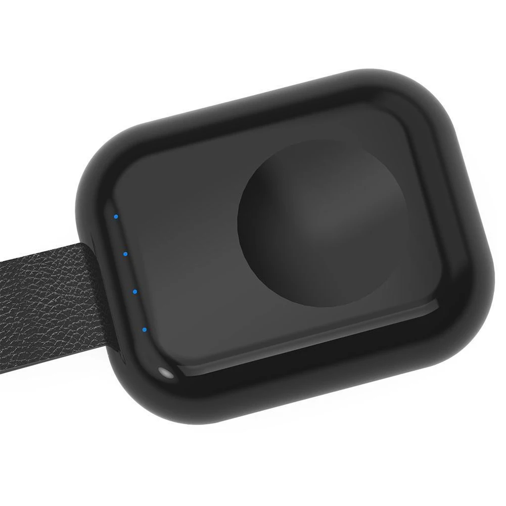 Беспроводная зарядная станция Магнитная портативный Быстрый Pad держатель кольцо