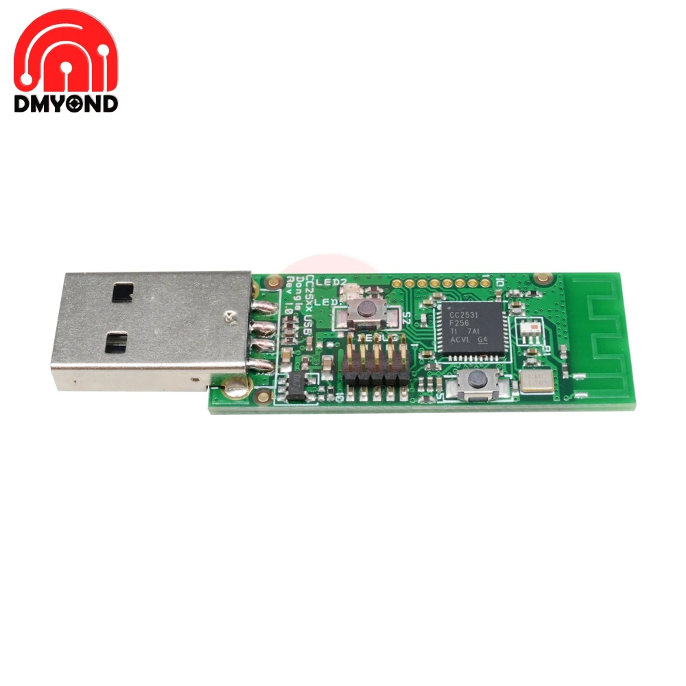 Беспроводная плата Zigbee Sniffer CC2531 модуль анализатора Packet Protocol USB интерфейс Dongle Capture