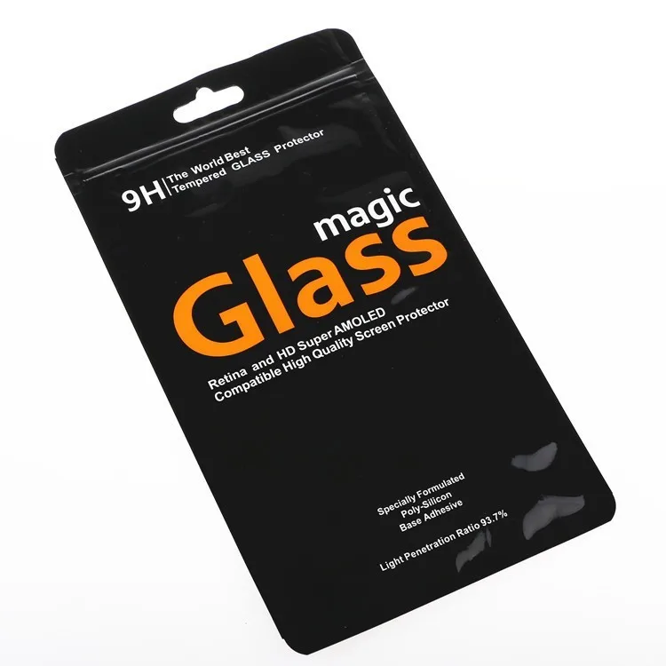 50 шт персонализированные пластиковые пакеты для iPhone 8 8plus X протектор экрана из