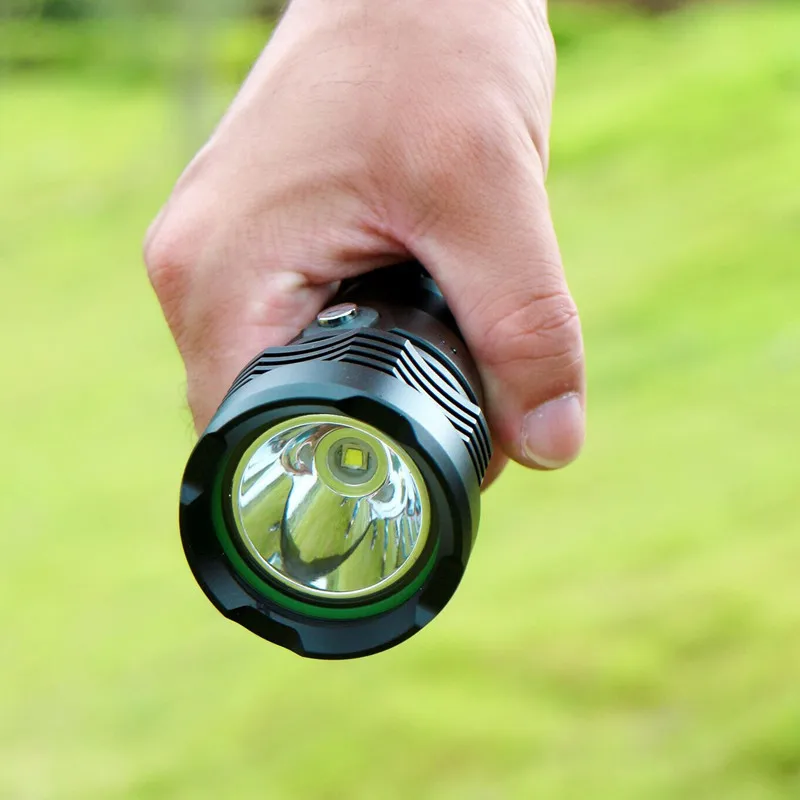 Светодиодный фонарь XML L2 для подводного плавания водонепроницаемый тактический