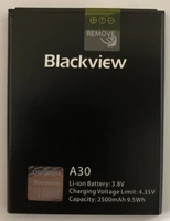 100 original backup blackview a30 2500mah battery for blackview a50 smart mobile phone