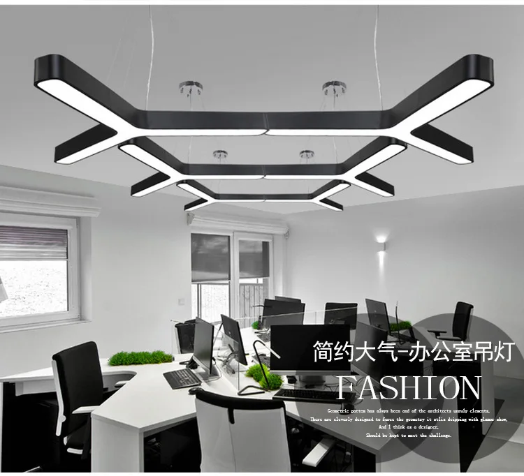 X офисная люстра освещение торговые центры лампа для супермаркетов конференц