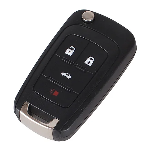 4 Кнопки DANDKEY для Chevrolet 2 3 4 5 кнопки для ключа ФОБ складной Выкидной ключ корпус дистанционного ключа для Chevrolet Cruze дистанционный ключ чехол без ключа - Количество кнопок: 4 Кнопки