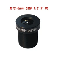 hd 5mp cctv lens 6mm m12 mount fisheye lens for ip video surveillance camera wide angle cctv lenses