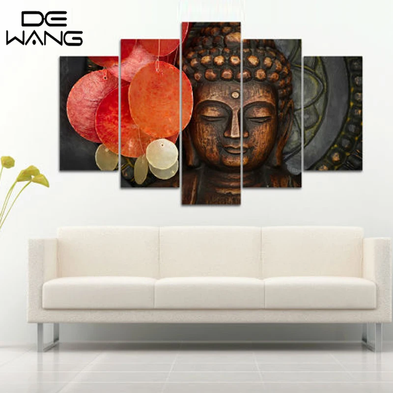 5 шт. живопись красивые Будды Буддизм Современная Книги по искусству Печать на