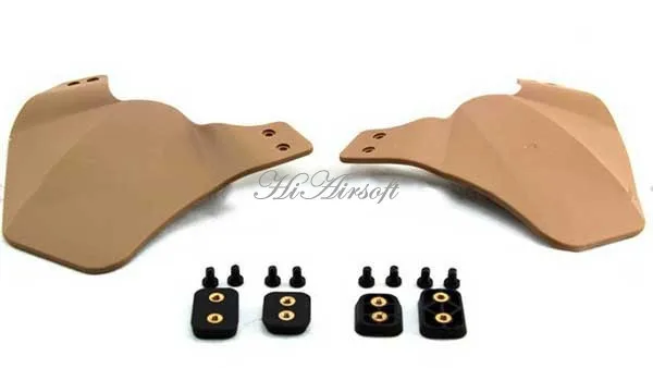 Шлем для страйкбола Fast Ach Mich 2 боковых чехла лица военный тактический шлем чехол