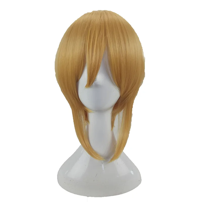 blonde HAIRJOY синтетические волосы Косплэй парик блондинка, цвета: розовый, голубой, фиолетовый костюм парик - Цвет: blonde