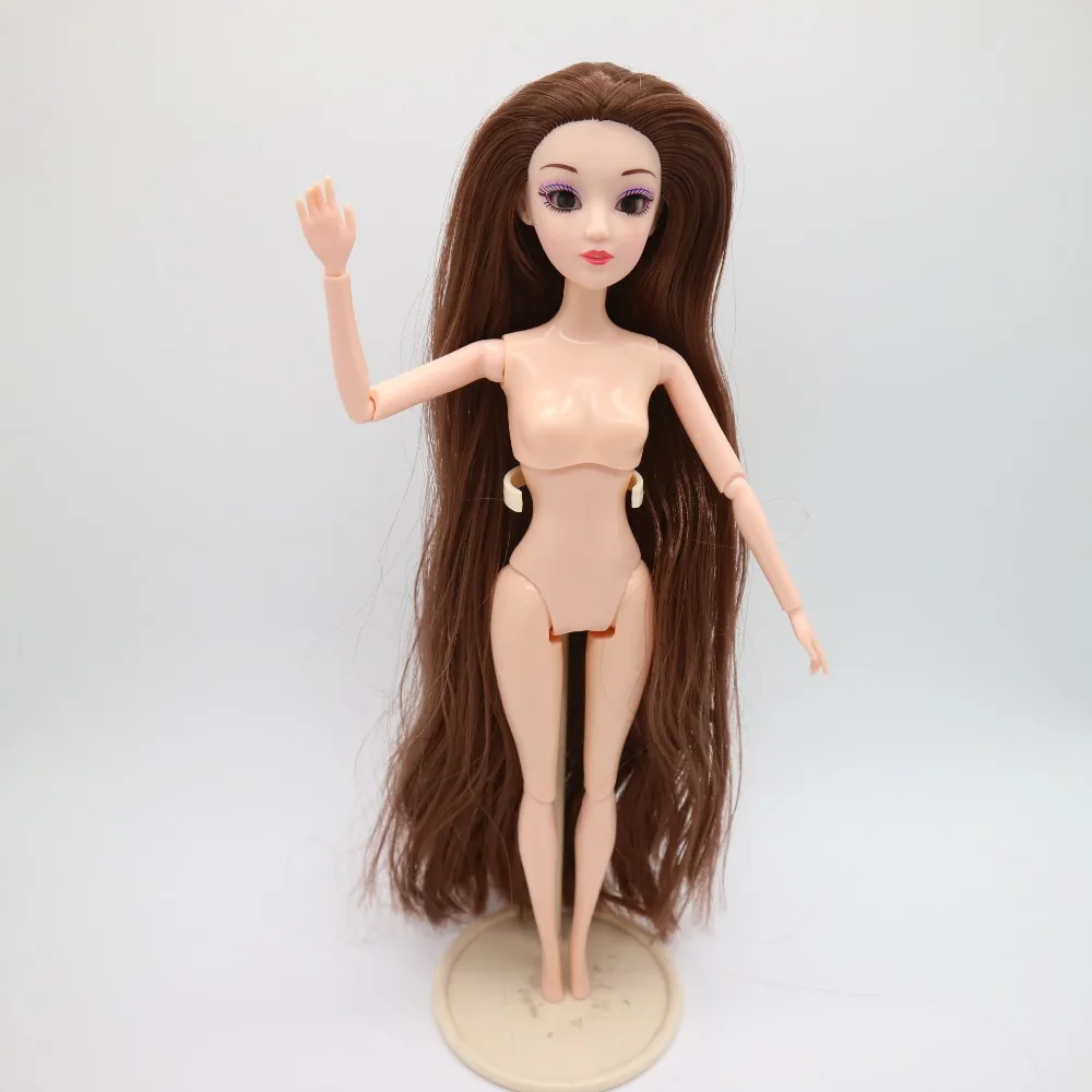 3D глаза супер размер Обнаженная кукла/12 фото/для DIY кукла Барби 20180117|nude naked doll|naked