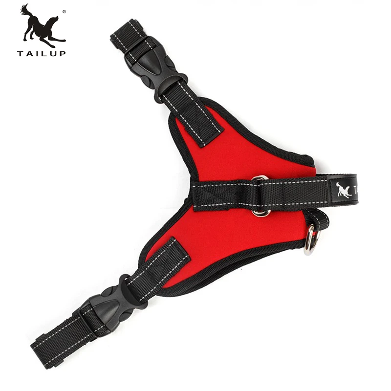 TAILUP S-XXL большая собачья шлейка полиция K9 Коллис ошейник Высокое качество
