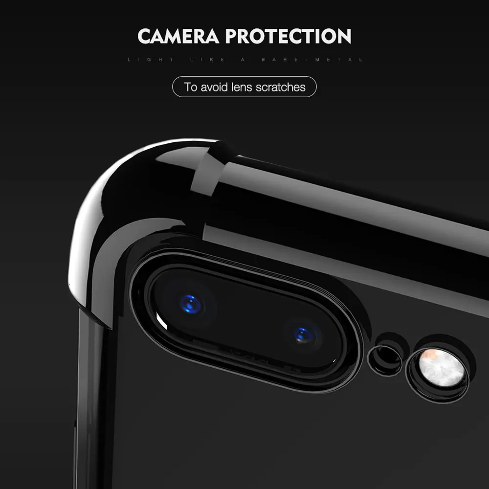 FLOVEME противоударный чехол для iPhone 8 7 6 S чехлы с покрытием рамкой 6S Plus полный