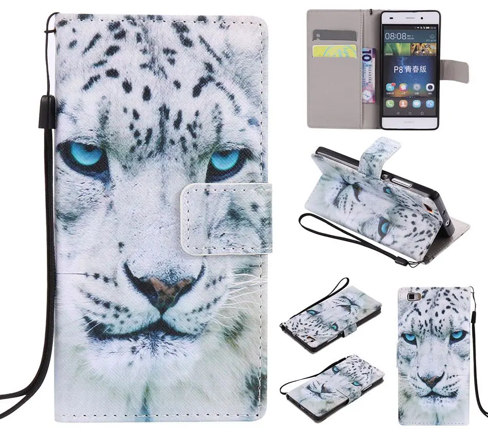 Style 7 Откидной Чехол для Huawei P8 Lite P10 Plus mate 9 10 P9 Mini Honor 9 8 Lite P20 Lite откидной кожаный+ ТПУ мягкий чехол с подставкой - Цвет: Style 7
